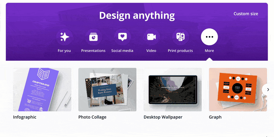 Canva Design Anything Templates