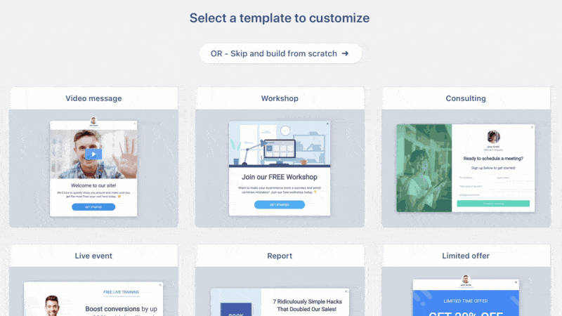 Center Modal ConvertBox Overlays