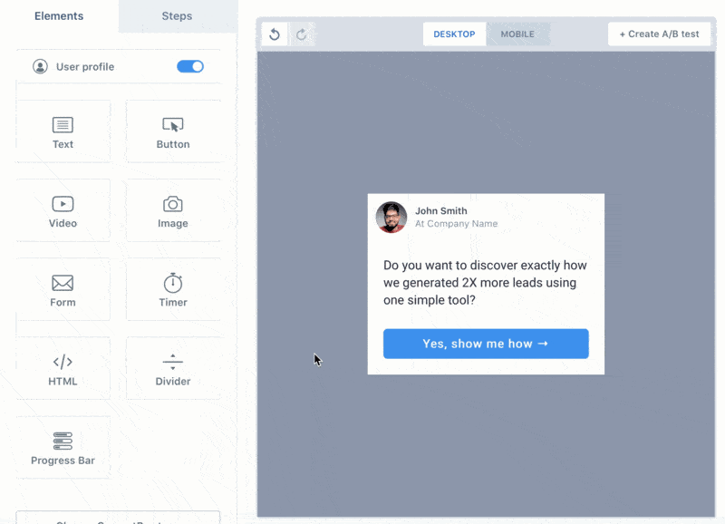 Dragging Elements into ConvertBox
