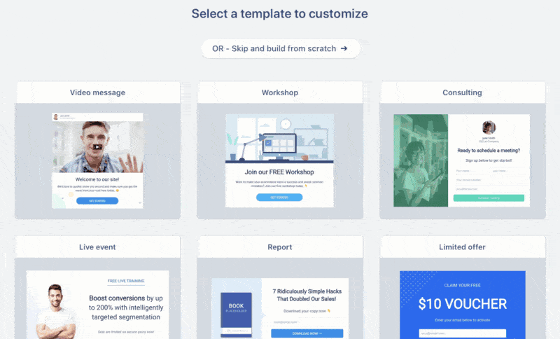 Large Embedded Form Templates