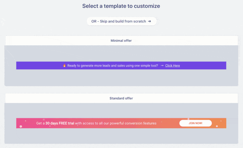 Overlay ConvertBox Templates