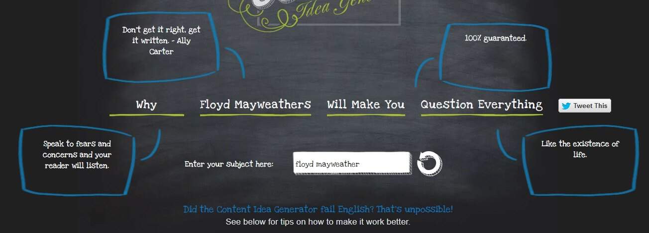 blog post topic suggestions