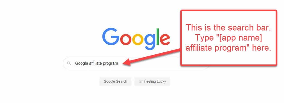 Google affiliate program
