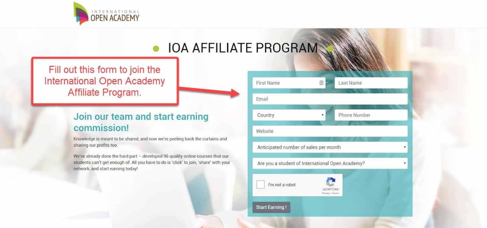 international open academy affiliate program