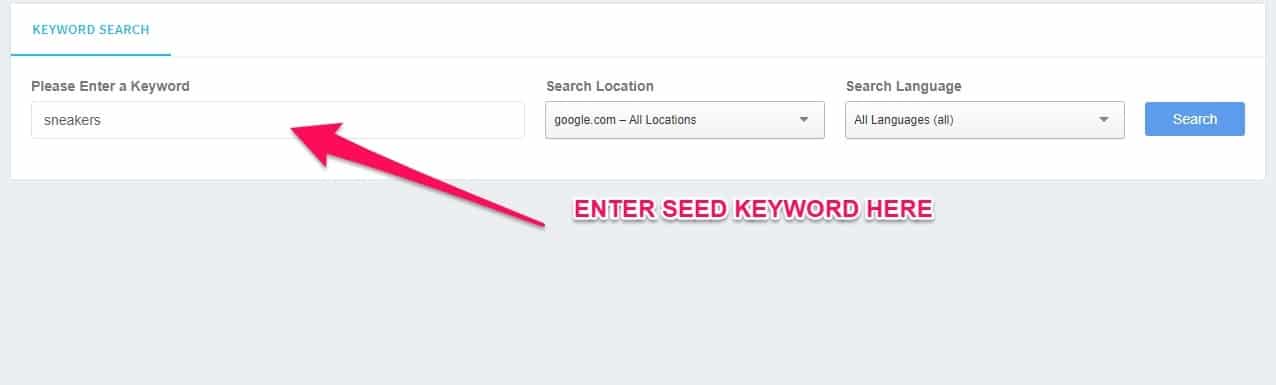 seed keyword
