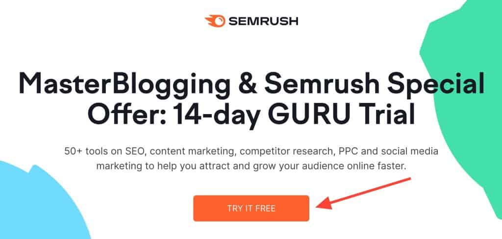 Semrush free trial