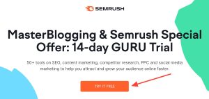 Semrush free trial