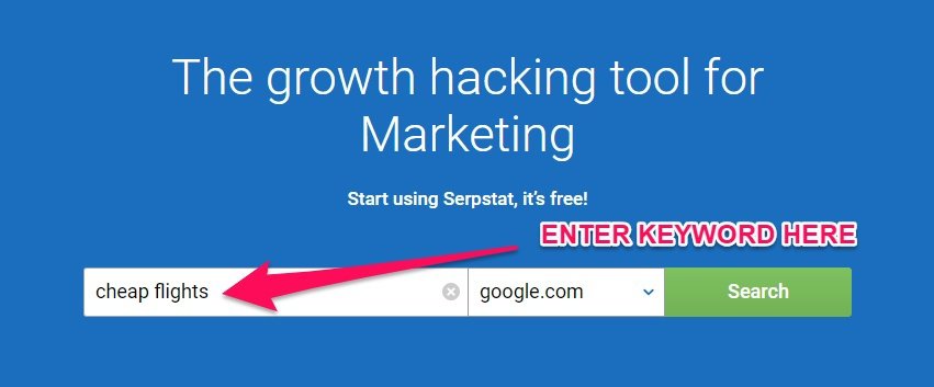 serpstat keyword research