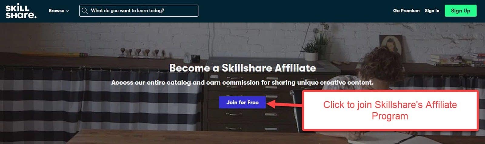 Skillshare affiliate