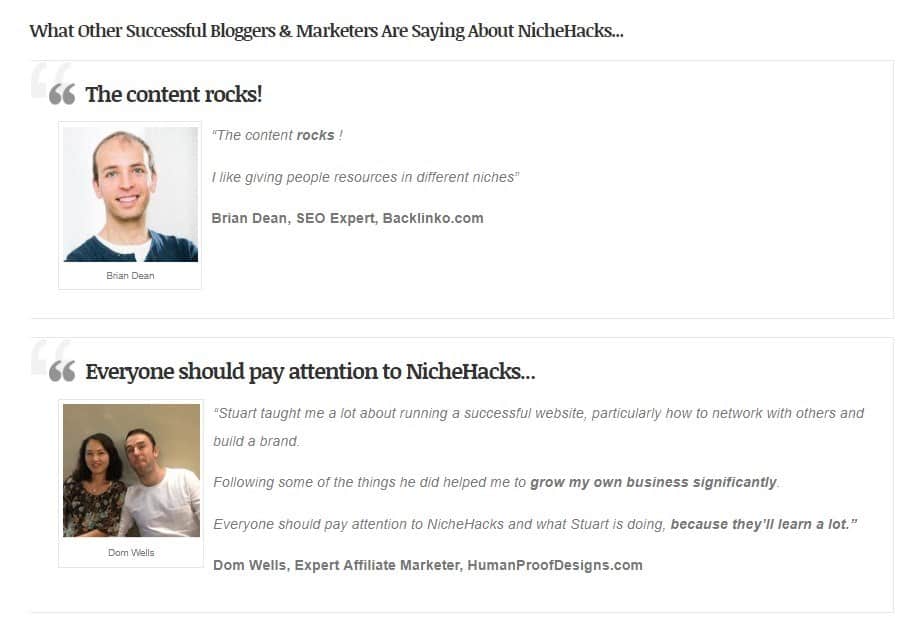 Stuart Walker Testimonials