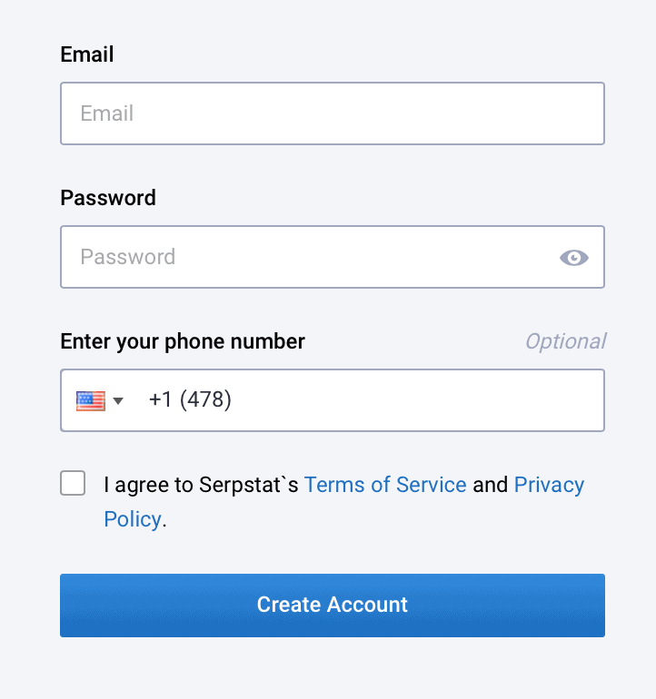 Account Details Form