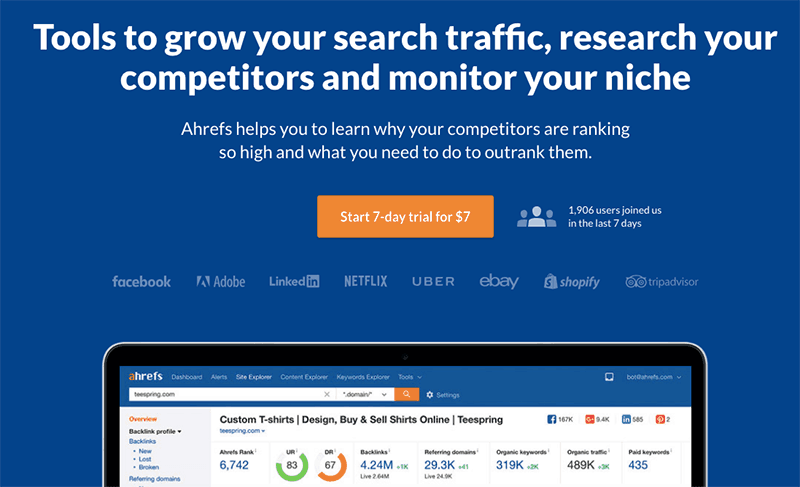 ahrefs keyword research