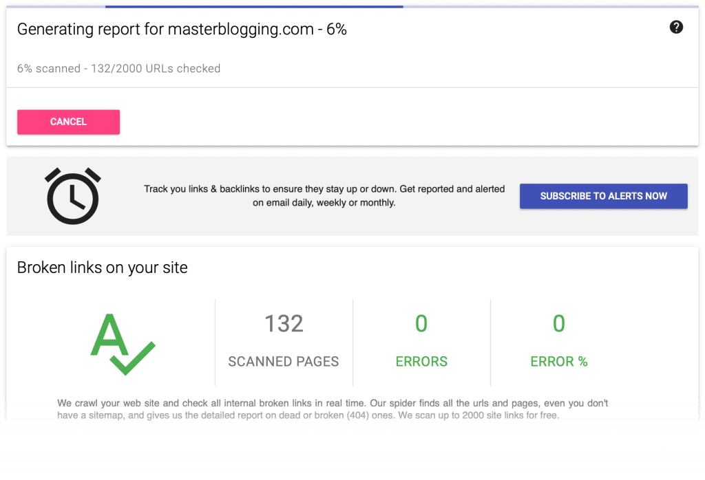 Atomseo Broken Link Checker