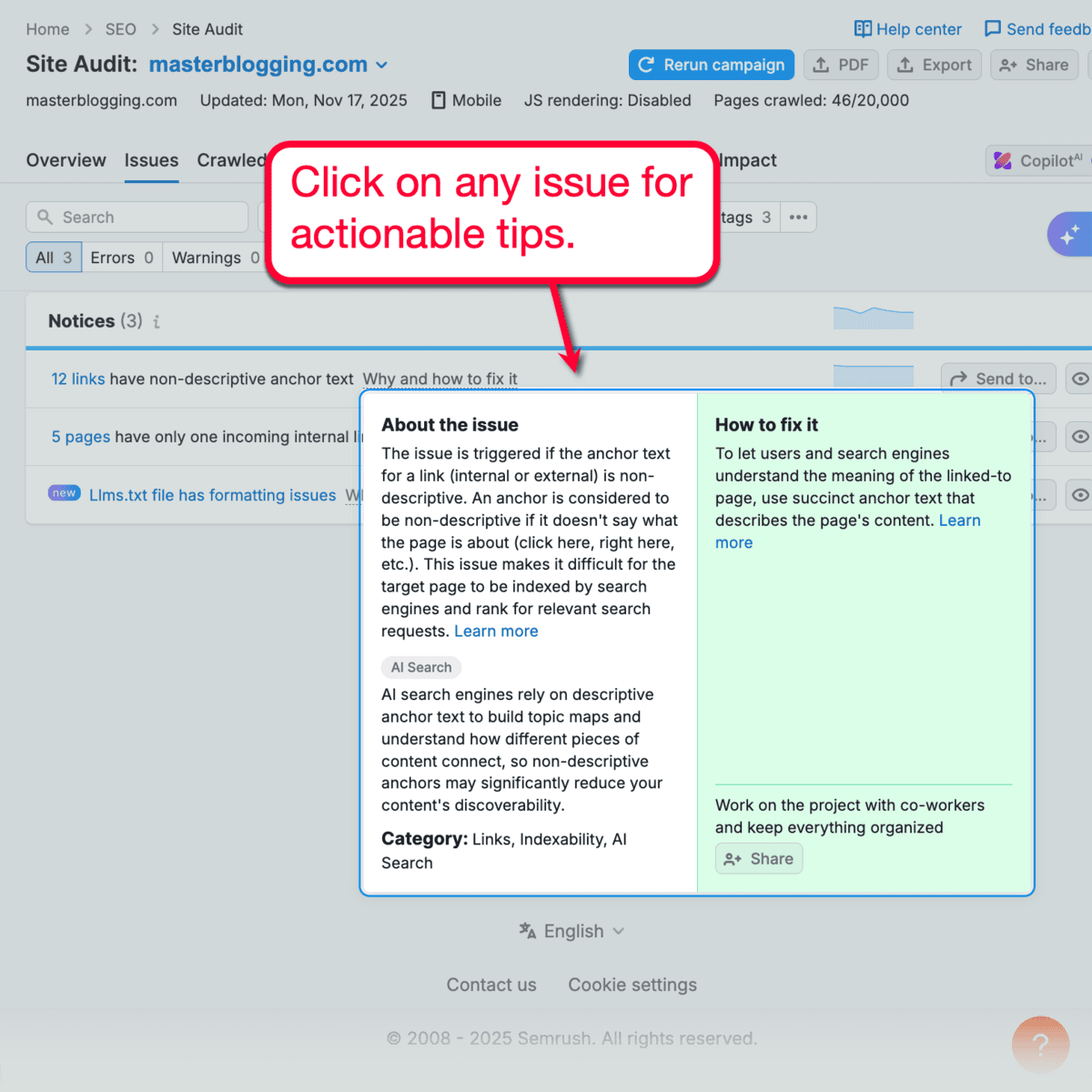 Audit Issues Insights