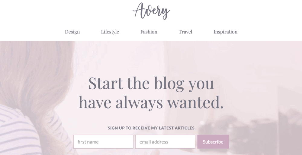Avery Site Template