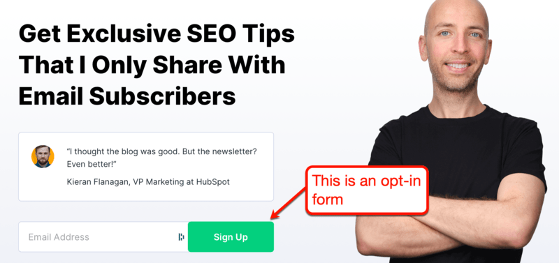 Backlinko Opt-In Form