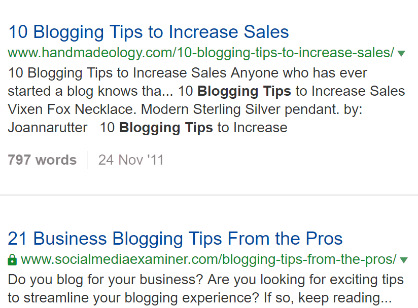 Best blogging tips