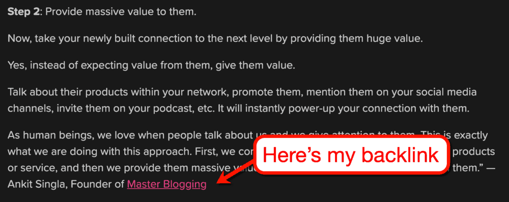 Blerrp Master Blogging Backlink