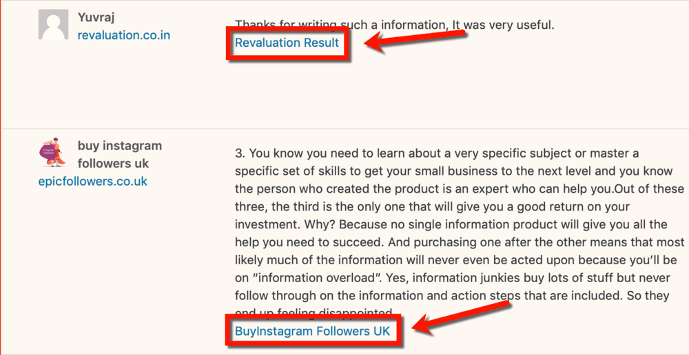 What a Blog Comment Spammer Looks Like