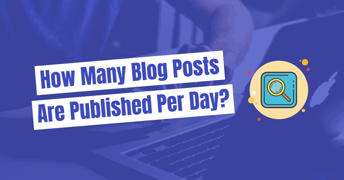 blog posts published per day