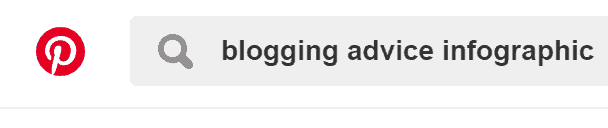 blogging advice infographic