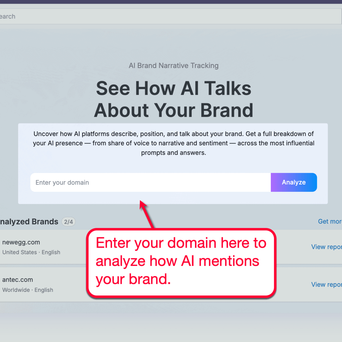 AI Brand Narrative Tracking