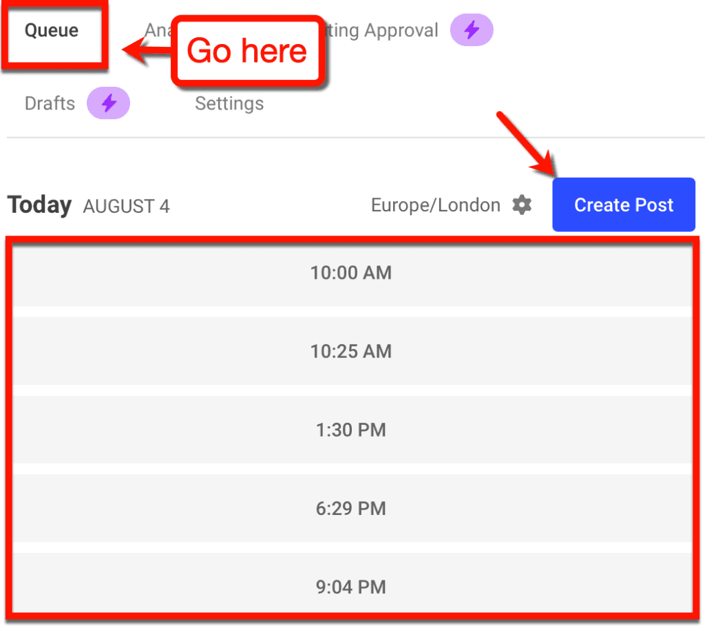 Create New Post with Bufferr