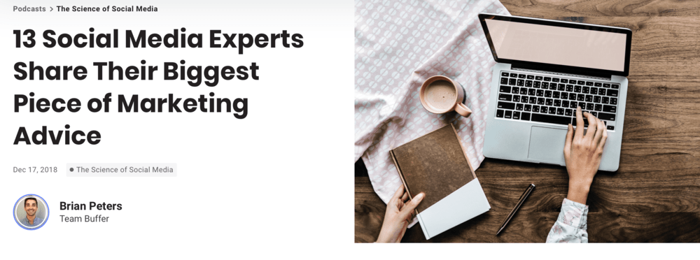 Buffer expert roundup post