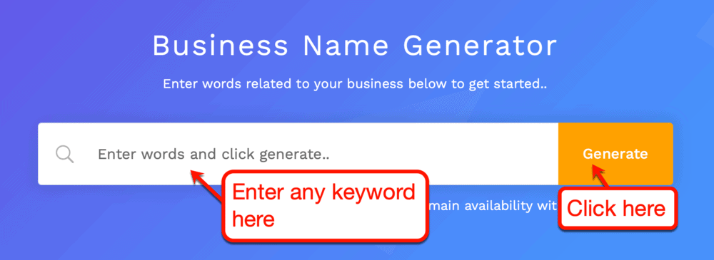 Business Name Generator