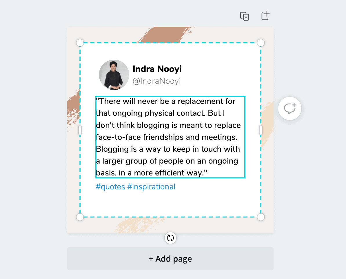 Image Quote Template Like Twitter