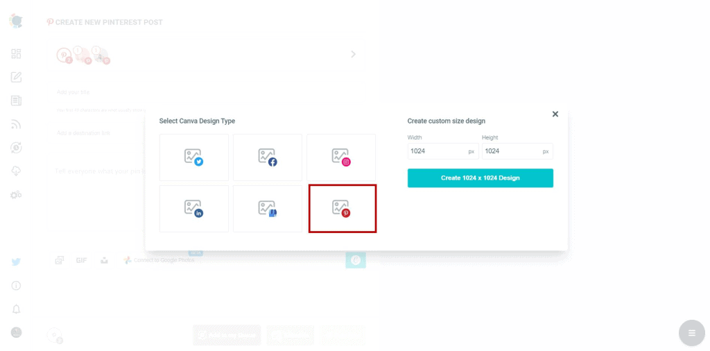 circleboom canva design type Pinterest
