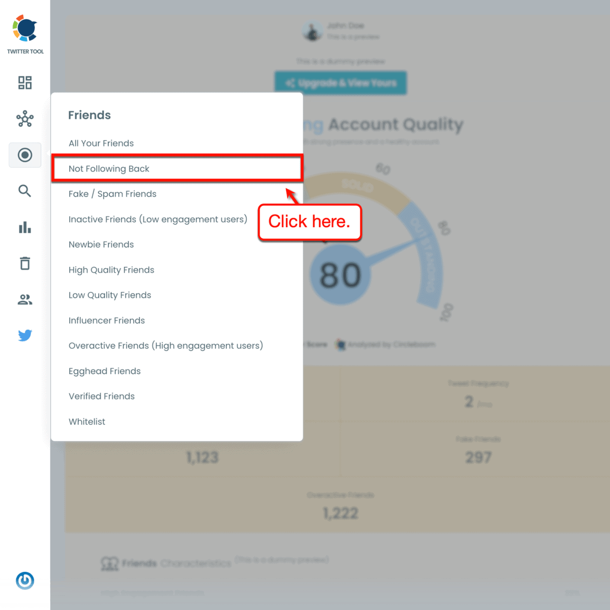 Circleboom Friends Submenu