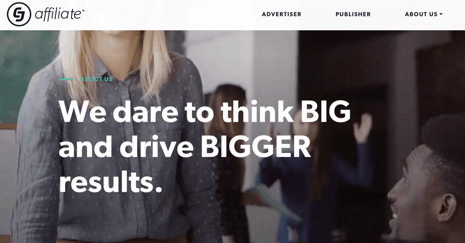 CJ Affiliate Homepage