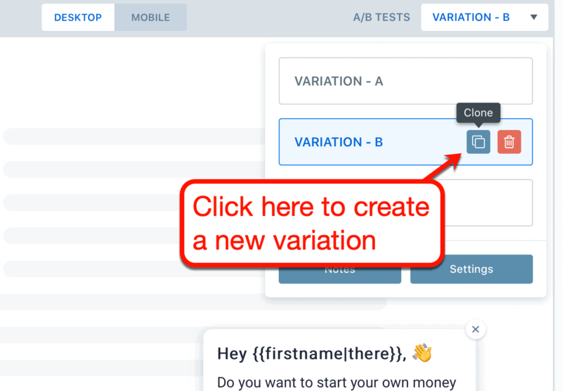 Cloning More Variations