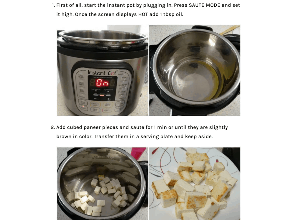 Code2Cook Instructions