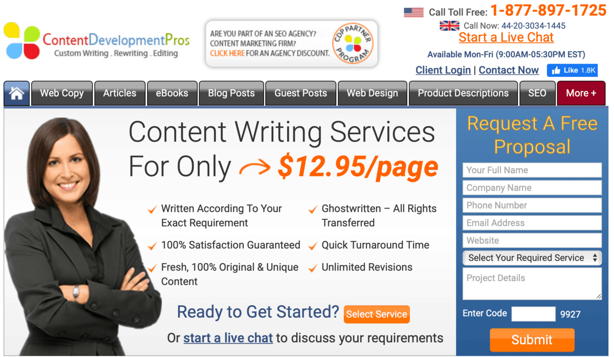 Content Development Pros