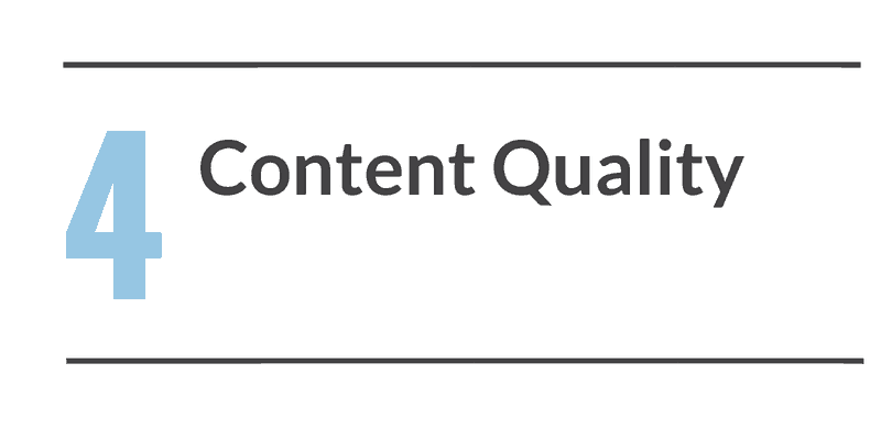 Content Quality