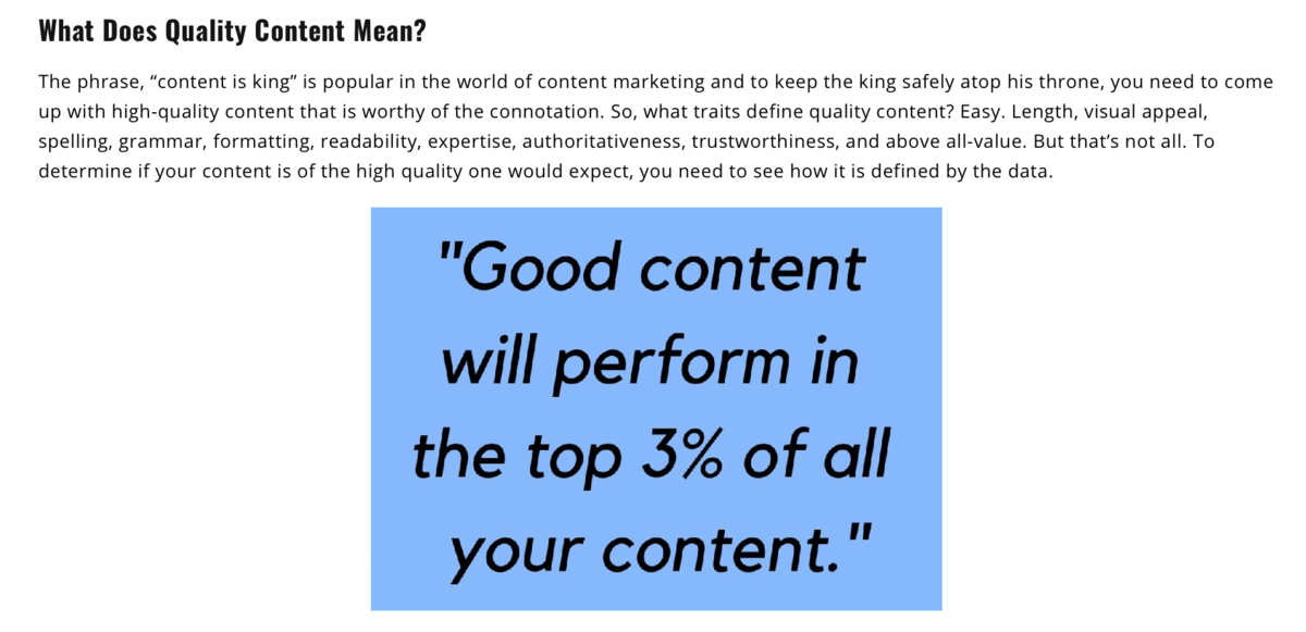 Content Refined Blog Snippet