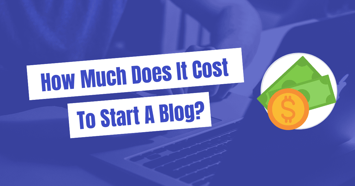cost to start a blog