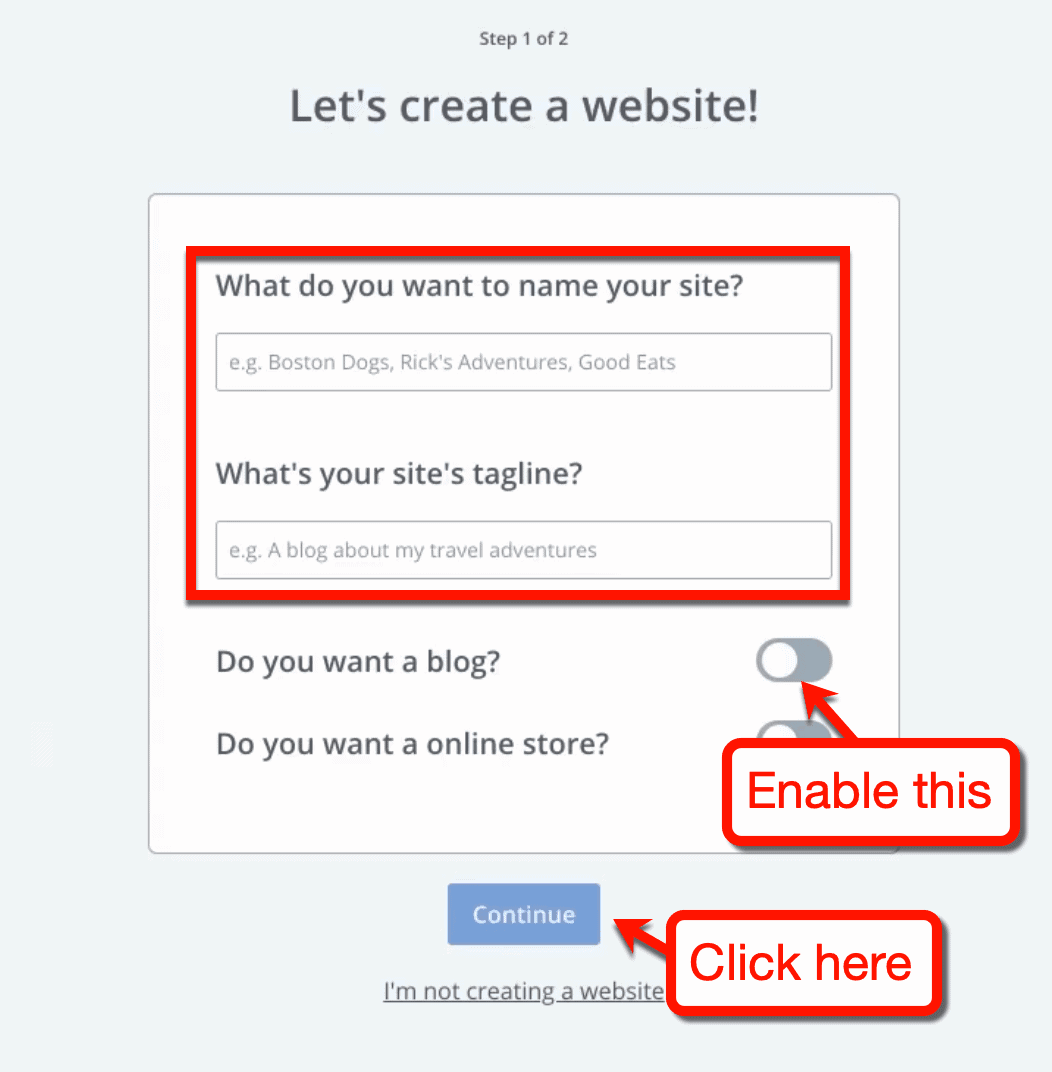 Creating a Website with Bluehost
