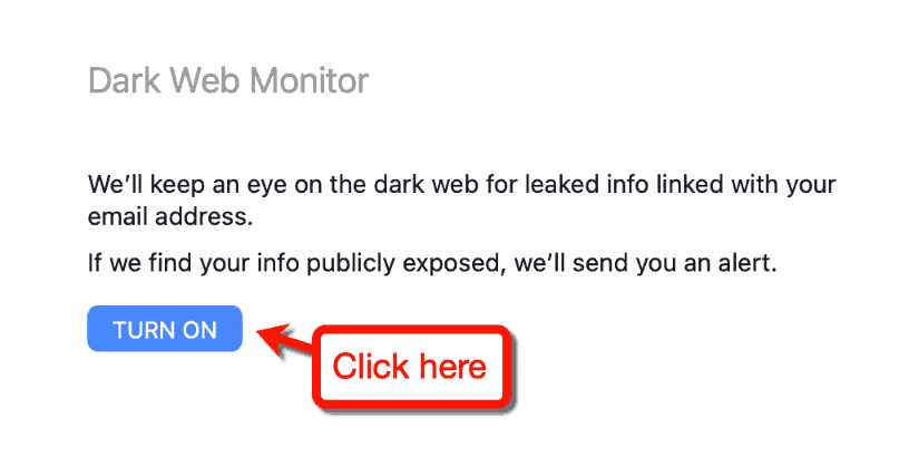 Dark Web Monitor