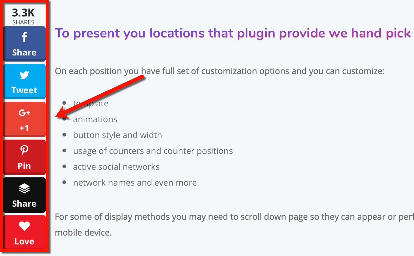 Easy Social Share Preview