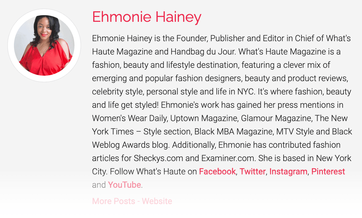 About Ehmonie Hainey