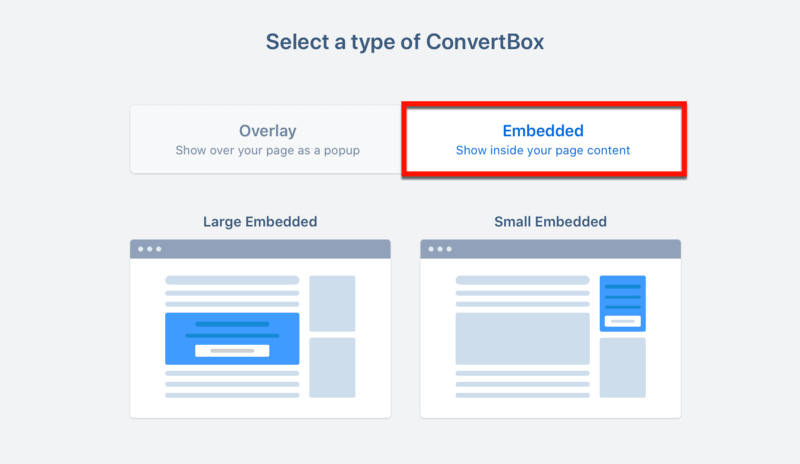 Embedded ConvertBoxes