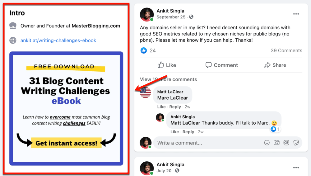 Facebook Ankit Singla Featured Photo