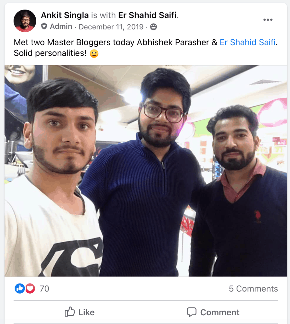 Facebook Master Bloggers