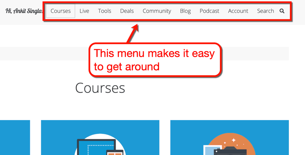 Food Blogger Pro Menu