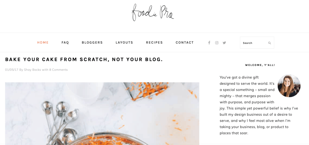 Foodie Pro Theme