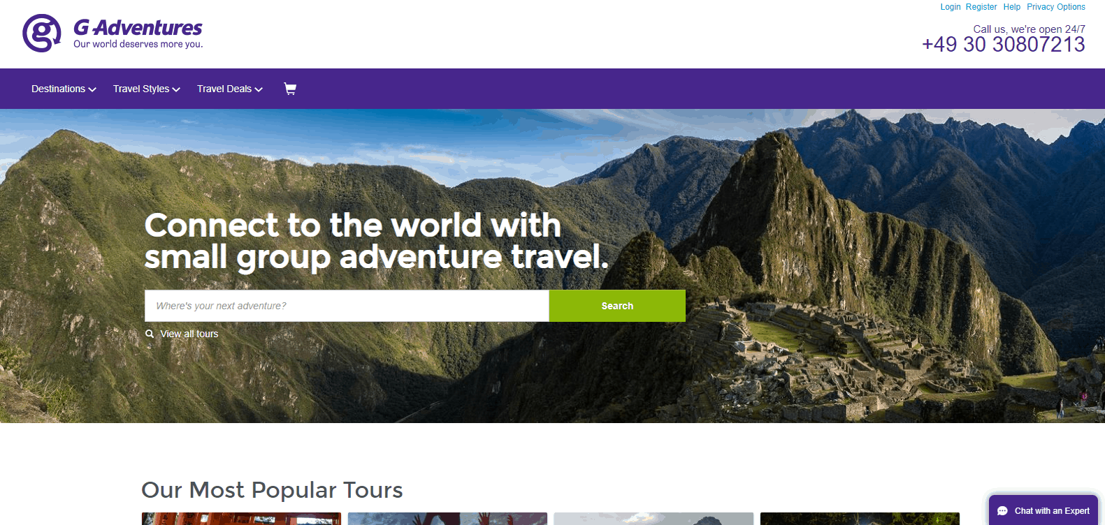 g adventures affiliate program