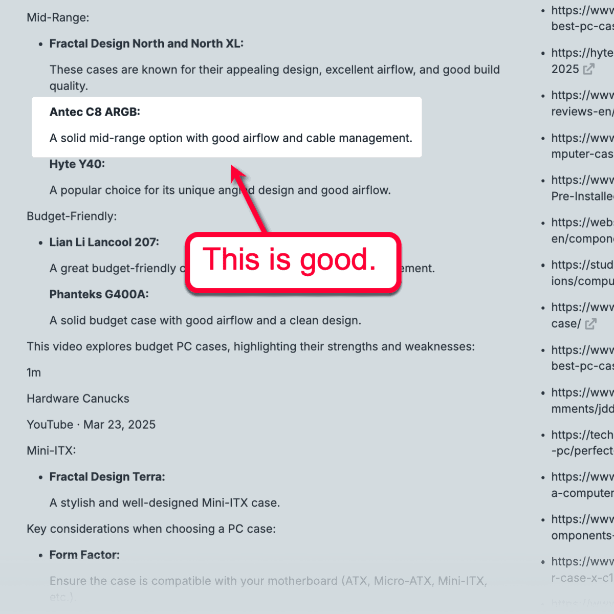 AI Positive Brand Mention